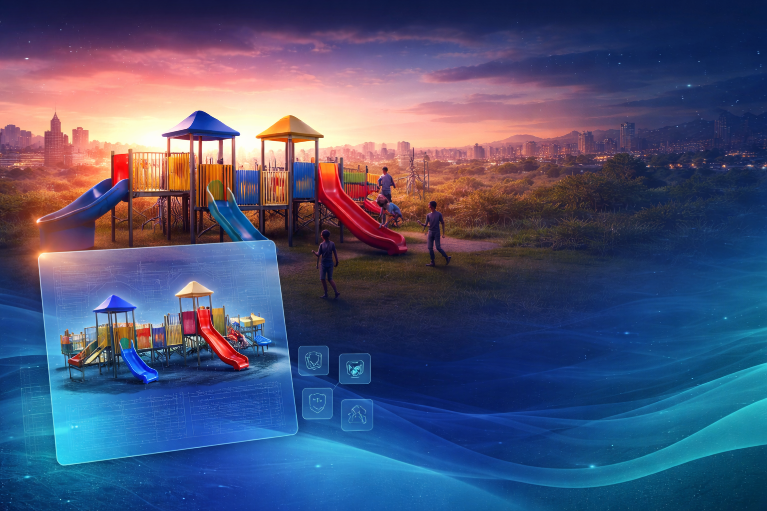 Mela Playground Landing